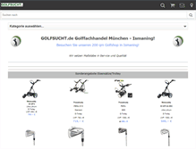 Tablet Screenshot of golfsucht-online.de